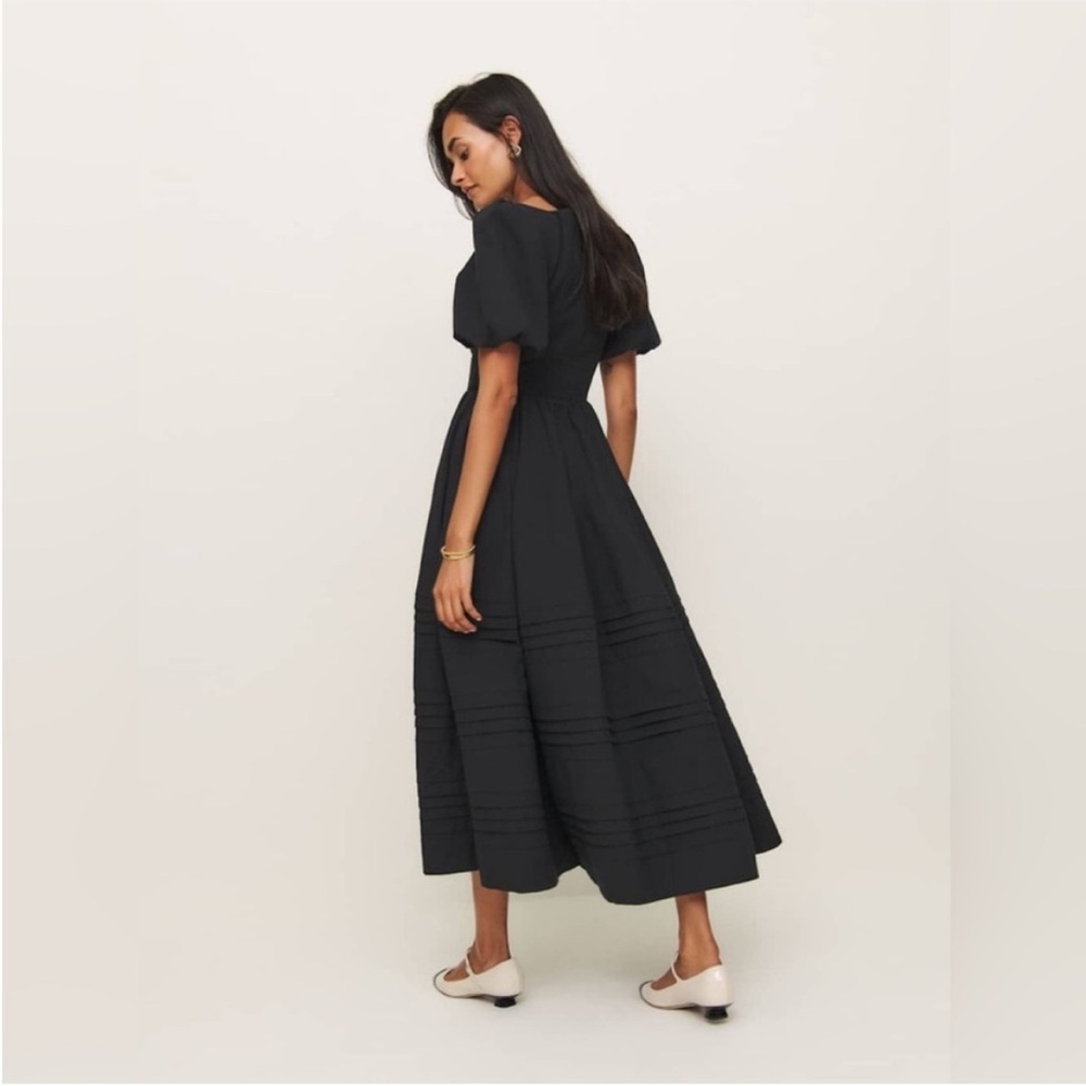 Reformation Everlyn Dress in Black - Picture 5 of 10